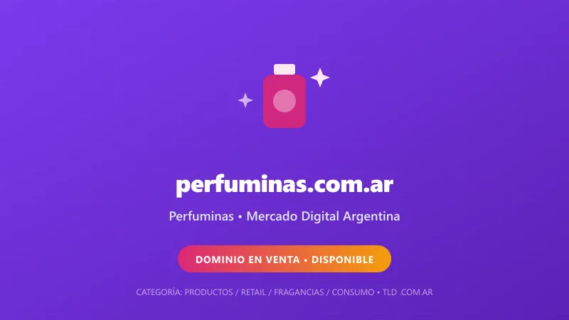 Identidad gráfica y activo digital para Perfuminas en Argentina